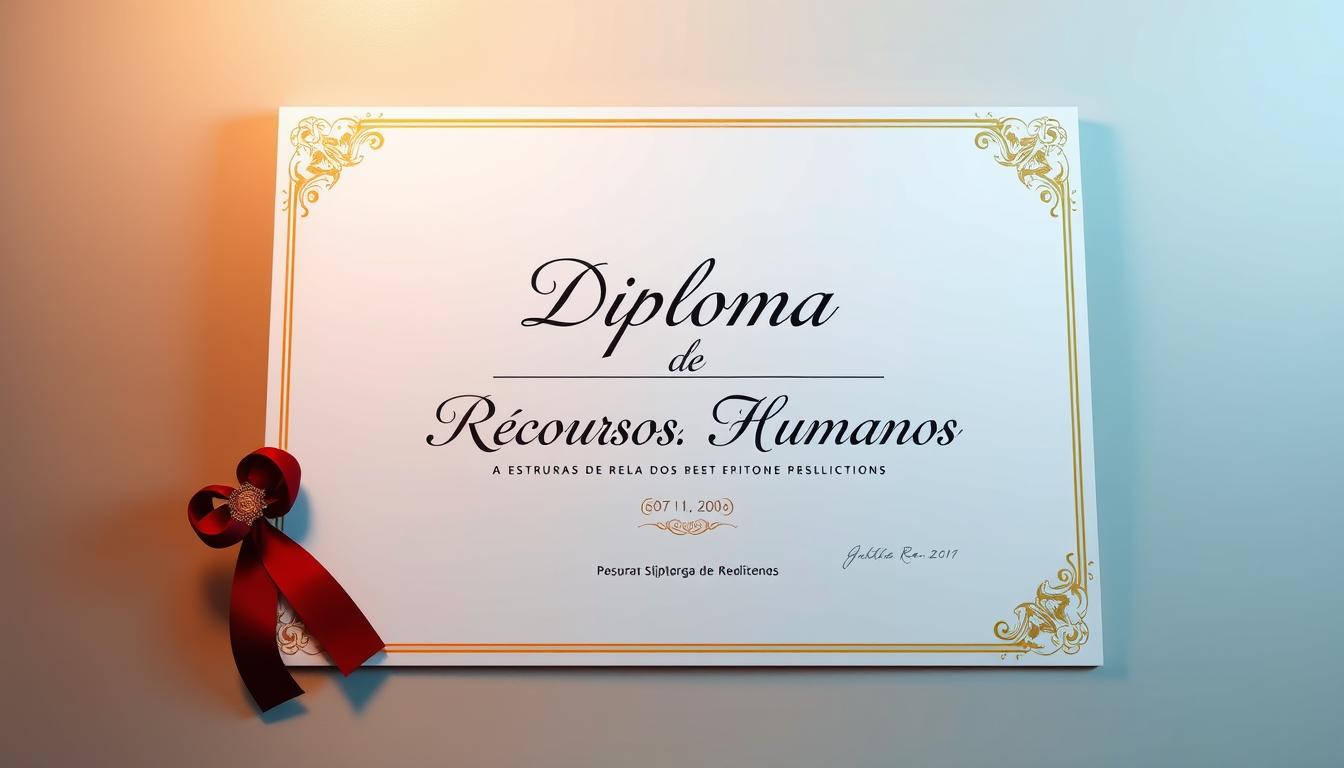 Comprar Diploma de Recursos Humanos