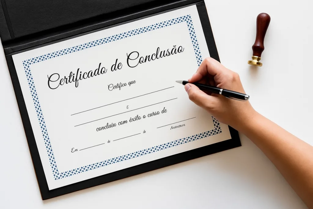 Qual é a diferença entre diploma e certificado