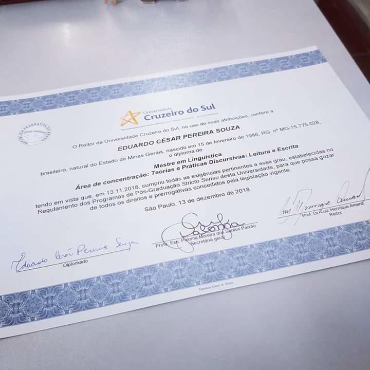 Comprar diploma Cruzeiro do Sul 1 Comprar diploma Cruzeiro do Sul