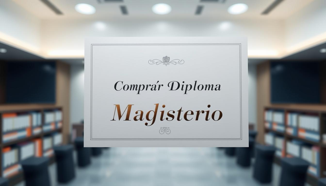 Comprar Diploma Magisterio