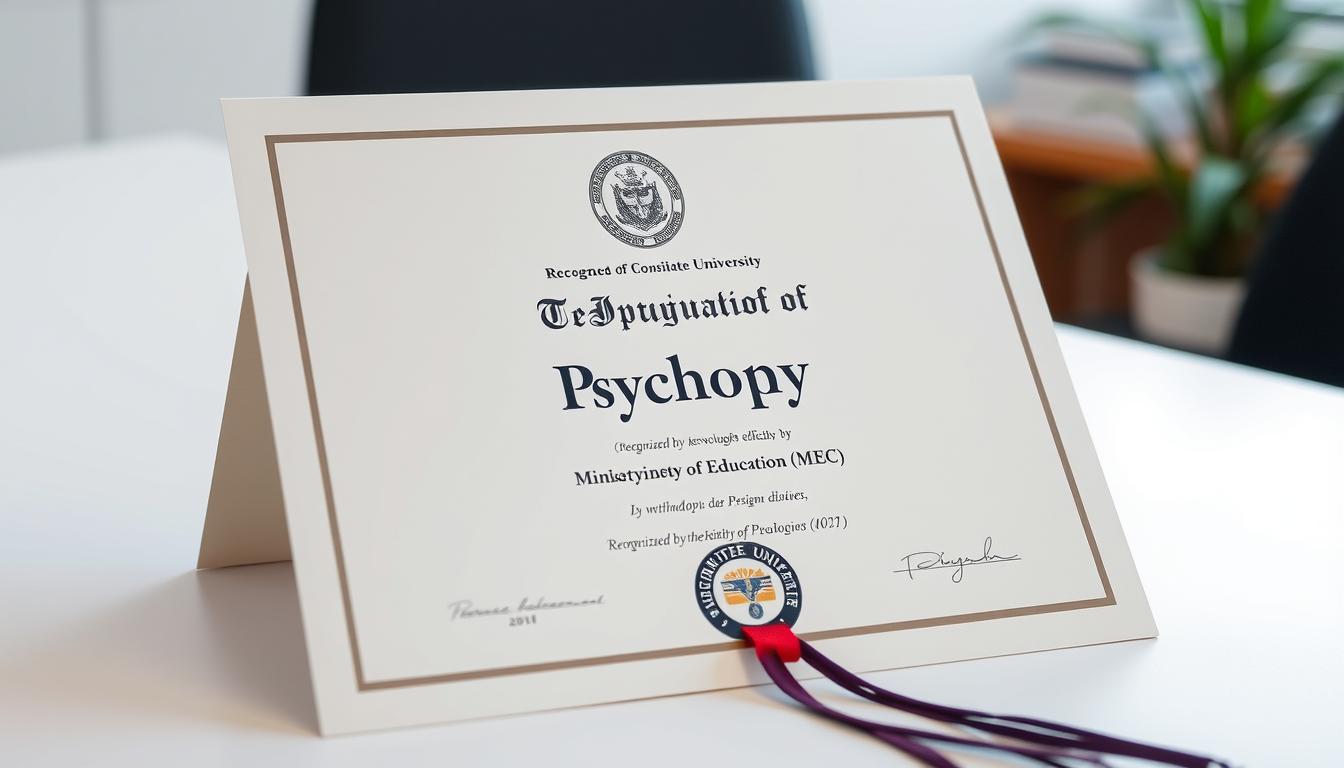 comprar diploma de psicologia