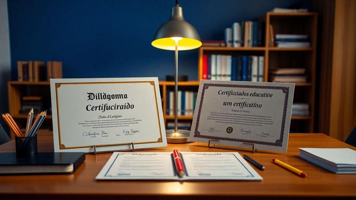 Diferença entre diploma e certificado: o que você precisa saber sobre validade Diferença entre diploma e certificado