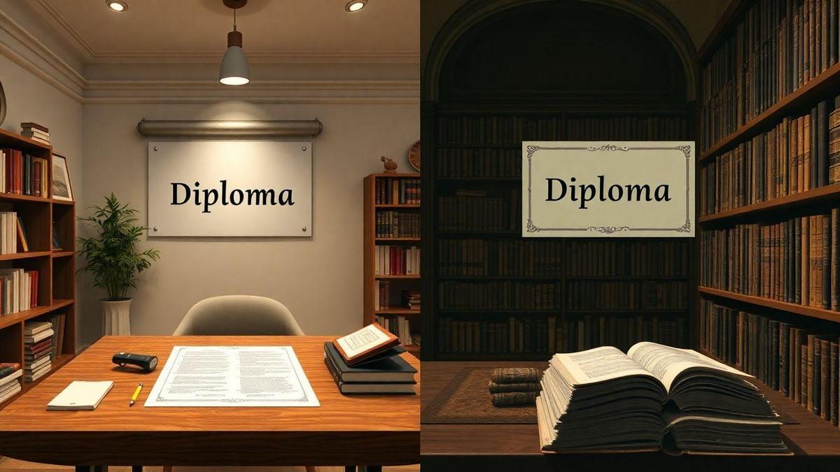 Diferenças entre Diploma Fácil e Diploma Tradicional