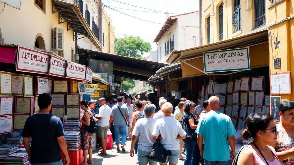O Mercado de Venda de Diplomas Juazeiro O Mercado de Venda de Diplomas Juazeiro